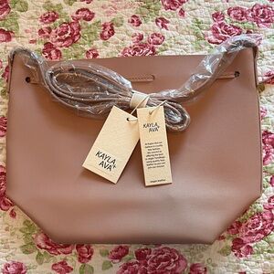 Pink Vegan Leather Women's Bag